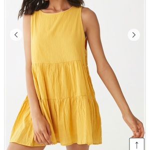 Forever 21 yellow dress